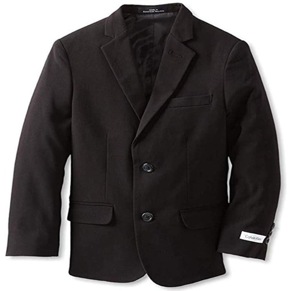 Calvin Klein Big Boys' Bi-Stretch Blazer,14